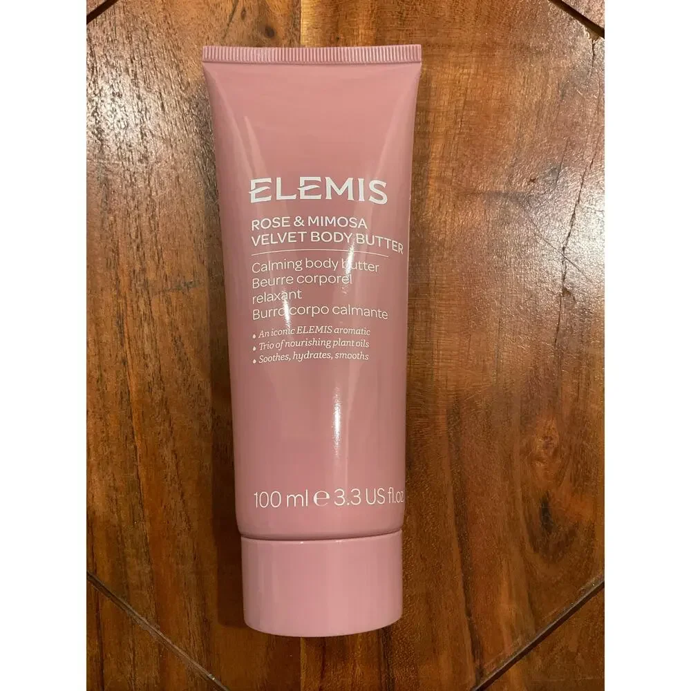 $45| ELEMIS Rose & Mimosa Velvet Body Butter 100 ml / 3.3 fl oz
